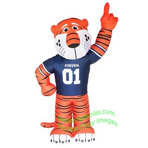 7' NCAA Inflatable Auburn Aubie Mascot 